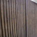 Designer Profile, with Steel Frame & Trim, Color: Natural Dark Wood (37)