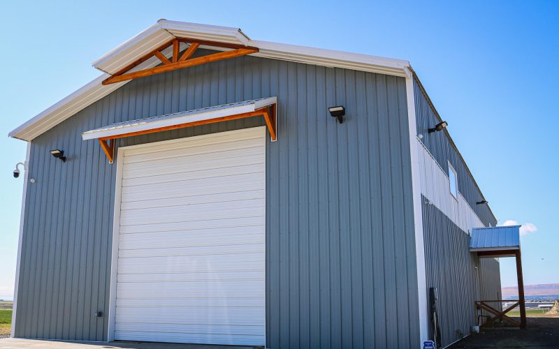 Gray and White _ Barn in Pasco